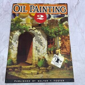 1960's Oil Painting 2 by Walter Foster - Painting Book TK3